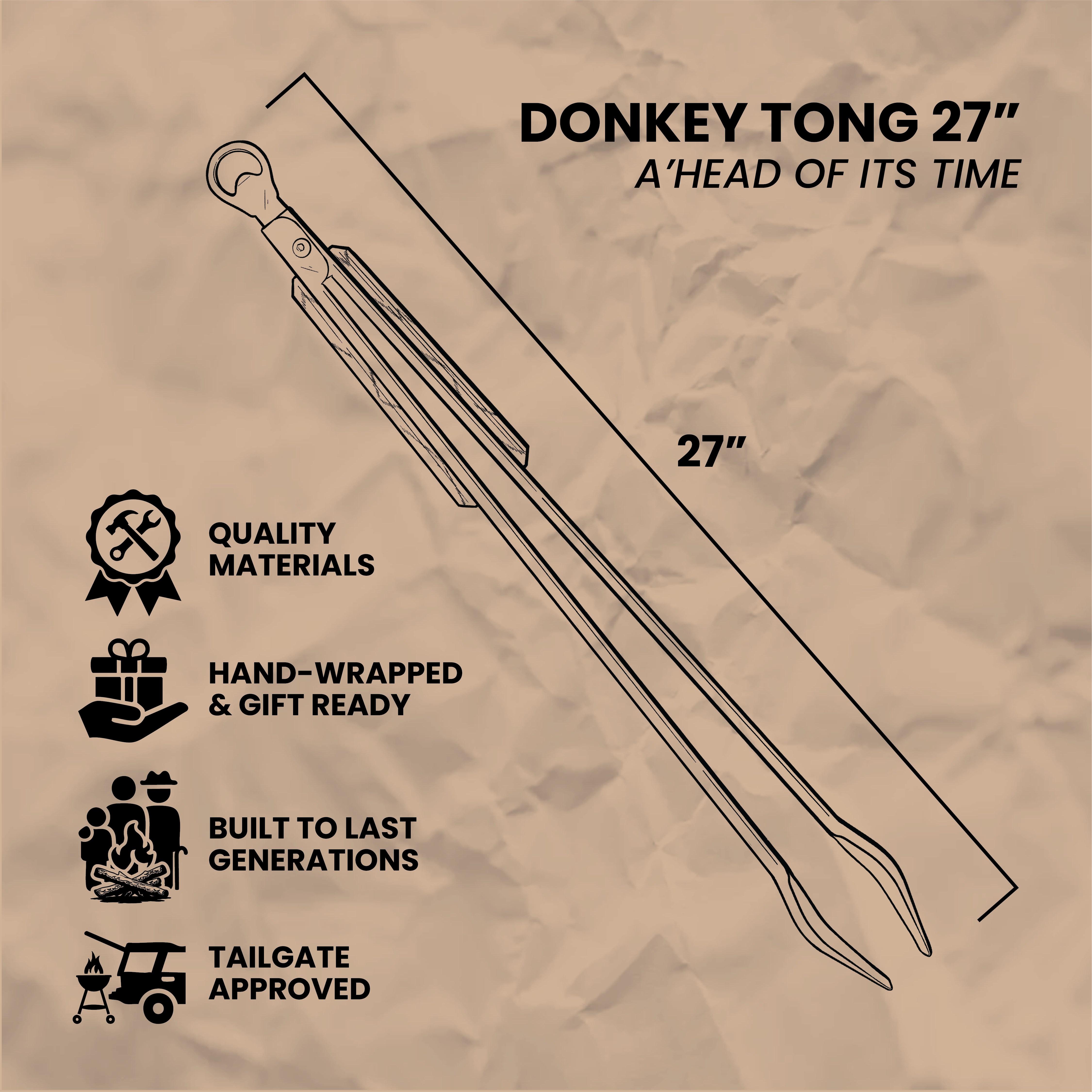 Donkey Tong 27" CAN